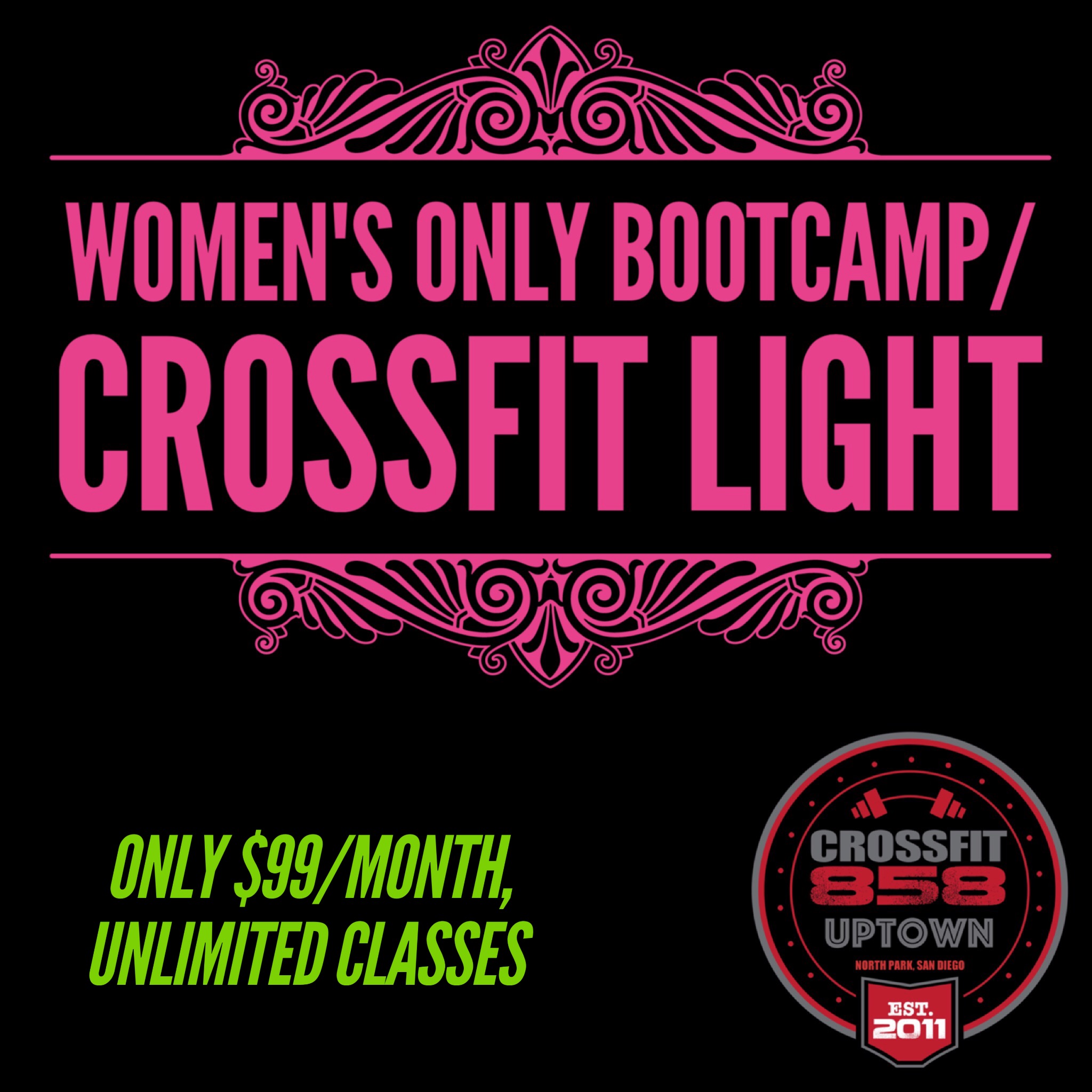 Introducing: Womens Only Bootcamp – CrossFit ATR Mission Valley